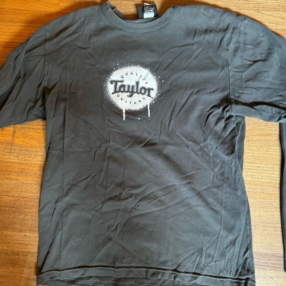 Taylor Guitars long sleeve tee shirt